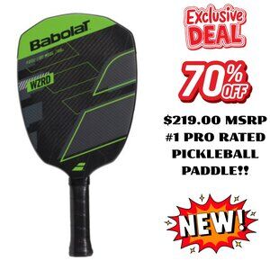 BRAND NEW Babolat WZRD Pickleball Paddle #1 Rated Pro - $219 MSRP - Free Ship!!